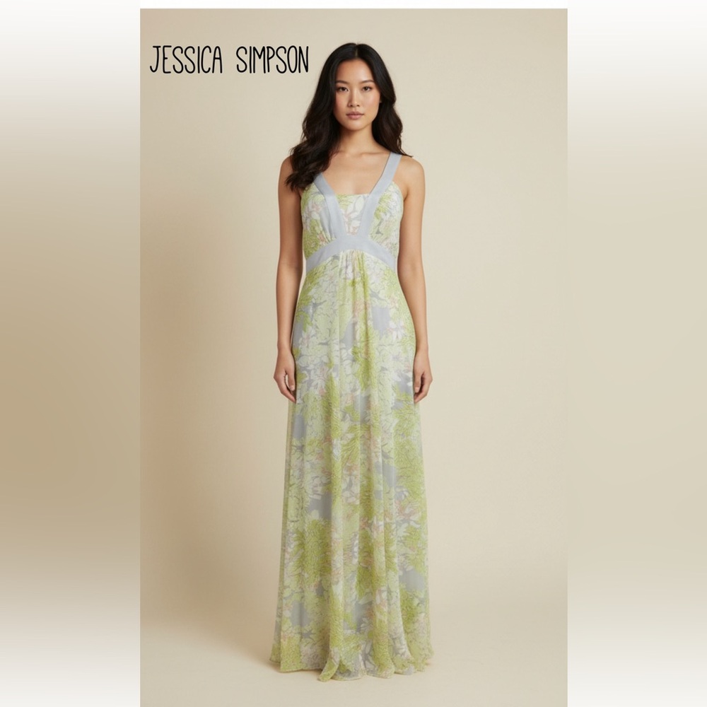 🪻Jessica Simpson Floral Maxi Dress🪻